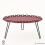 Lawn tables - AURA STEEL COFFEE TABLE - DECO-GEM