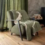 Plaids - Plaid montagne bouquetin vert - VAGABONDE INTERNATIONAL
