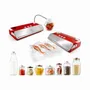 Small household appliances - TAKAJE vacuum packaging machine - Red - TRE SPADE