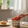 Mugs - Cozy Grid Mug - LALI DESIGN STUDIO