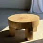 Coffee tables - Coffee table, quadripod coffee table in solid monoxyl mango wood - OFFICE OBJETS