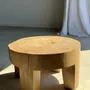 Coffee tables - Coffee table, quadripod coffee table in solid monoxyl mango wood - OFFICE OBJETS