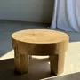 Coffee tables - Coffee table, quadripod coffee table in solid monoxyl mango wood - OFFICE OBJETS