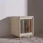 Tables basses - Otis — Table de chevet sculpturale pour vinyles - GROOVALY