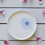 Assiettes au quotidien - Assiette de service Celeste Mare - LALI DESIGN STUDIO