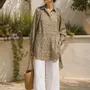 Vêtements de nuit - Chemise haute et basse - I WAS A SARI