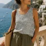 Prêt-à-porter - Blouse sans manches - I WAS A SARI