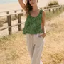 Prêt-à-porter - Blouse sans manches - I WAS A SARI