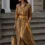 Prêt-à-porter - Robe chemise longue - I WAS A SARI