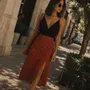 Prêt-à-porter - Une jupe fine avec fente - I WAS A SARI