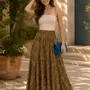Apparel - Midi tiered skirt - I WAS A SARI