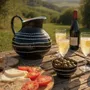 Carafes - Aura Black Pitcher - LALI DESIGN STUDIO