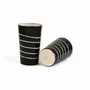 Mugs - Aura Black Tall Tumbler - LALI DESIGN STUDIO