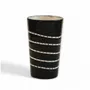 Mugs - Aura Black Tall Tumbler - LALI DESIGN STUDIO