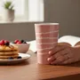 Mugs - Aura Pink Tall Tumbler - LALI DESIGN STUDIO