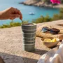 Mugs - Aura Sage Tall Tumbler - LALI DESIGN STUDIO