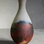 Pottery - Saggar-Fired Arita Porcelain Vase — Shuhari Collection - JOHN MAC CERAMICS