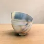 Bowls - Saggar-Fired Arita Porcelain Bowl — Residues of Fire - JOHN MAC CERAMICS