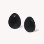 Jewelry - Simple black clip earrings - Rivoli - NATURE BIJOUX