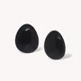 Bijoux - Boucles d'oreilles puces noires - Rivoli - NATURE BIJOUX