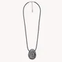 Jewelry - Long necklace with black lip pendant - Rivoli - NATURE BIJOUX