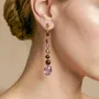 Jewelry - Long post earrings - Belle De Nuit - NATURE BIJOUX