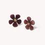 Jewelry - Black pen post earrings - Belle De Nuit - NATURE BIJOUX