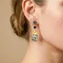 Jewelry - Long post earrings - Kinshasa - NATURE BIJOUX