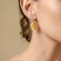 Jewelry - Simple oval french hook earrings - Kinshasa - NATURE BIJOUX