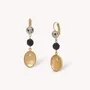 Jewelry - French hook earrings with oval pendant - Kinshasa - NATURE BIJOUX