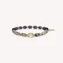 Jewelry - Thin stretch bracelet hematite & jasper - Kinshasa - NATURE BIJOUX