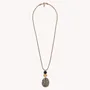 Jewelry - Dalmatian jasper pendant long necklace - Kinshasa - NATURE BIJOUX