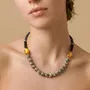 Jewelry - Short necklace with round jasper - Kinshasa - NATURE BIJOUX