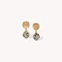 Jewelry - Small post earrings with jasper dangle - Kinshasa - NATURE BIJOUX
