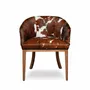 Chaises - Girona Essence Cow leather | Chaise en cuir - CREARTE COLLECTIONS
