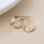 Jewelry - Ivy hammered twist earrings - PEACE OF MIND .925 LTD