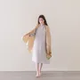 Scarves - Silk stole -2tone frame- - KOHARU