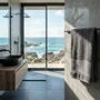 Other bath linens - Seaside sailboat pattern bath linen - VAGABONDE INTERNATIONAL