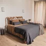 Bed linens - FALCO - Fringed wool throw, 140x200cm - ÂM PHILO- BED AND PHILOSOPHY