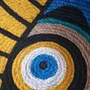 Autres décorations murales - Charme méditerranéen : ensemble de 5 assiettes murales en osier faites - SARMAL DESIGN