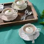 Tasses et mugs - Tasse Le bouquet avec soucoupe - MARUMITSU POTERIE