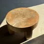 Tables basses - Coffee table, table basse quadripode en manguier massif monoxyle - OFFICE OBJETS