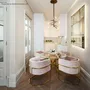 Lounge chairs for hospitalities & contracts - Dining Chair Julius Seat velvet Frame Stainless Steel - option COM/COL - DUISTT