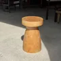 Coffee tables - Stool, side table, end table in solid mango wood totem nat - OFFICE OBJETS