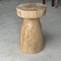 Coffee tables - Stool, side table, end table in solid mango wood totem nat - OFFICE OBJETS
