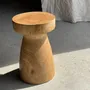 Coffee tables - Stool, side table, end table in solid mango wood totem nat - OFFICE OBJETS
