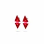 Bijoux - Boucles d'oreilles MEMPHIS S Rouge - TELLMEE