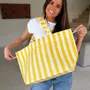 Sacs et cabas - SAC NICE LINEA JAUNE  - L 💛  (58x24x35cm) - MOONPACK