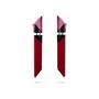 Bijoux - Boucles d'oreilles OBLIK L Rouge - TELLMEE