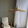 Suspensions - Très grande suspension en rotin en forme de chapeau D125 H50 - OFFICE OBJETS
